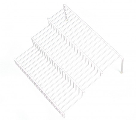 980535 Estante de metal antideslizante de 3 niveles para especias en metal