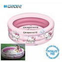 Piscina hinchable Charmmy Kitty / Piscina 3 anillos -Diámetro 150cm Linea Mondo