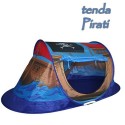 Tienda campaña forma barco pirata 170x85x70 infantil para niños Linea Cigiochi