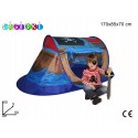 Tienda campaña forma barco pirata 170x85x70 infantil para niños Linea Cigiochi