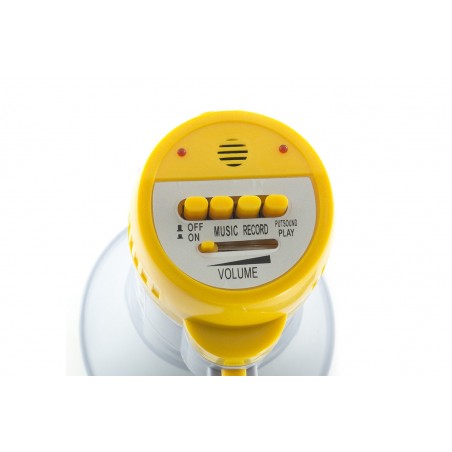 HQ-108 Megáfono portátil música integrada función reproducción batería de litio