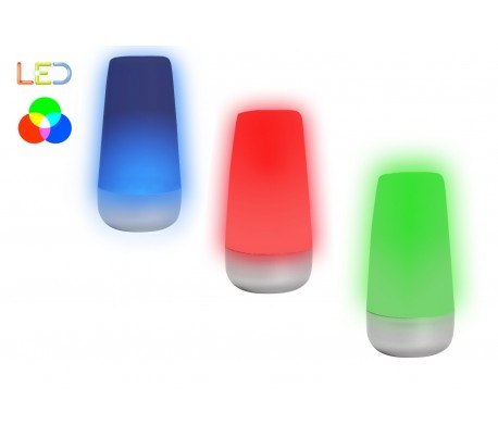 Lámpara de mesa multicolor cromoterapia LED