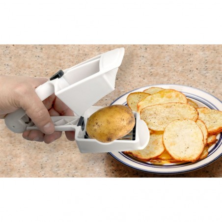 Corta-verduras frutas y hortalizas 2 CUCHILLAS DE CORTE - GUSTO CASA 62736