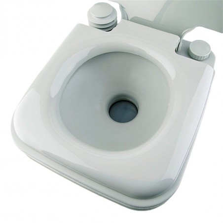 Baño portátil FUBUCA 20Lt con bomba de descarga 41x35x41 cm