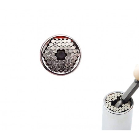 180623  Llave universal 3 piezas multifunción y trinquete GATOR GRIP 7-19 mm