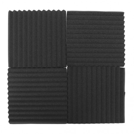 Kit 12 paneles FABUCA absorción acústica en poliuretano expandido 300x300x250