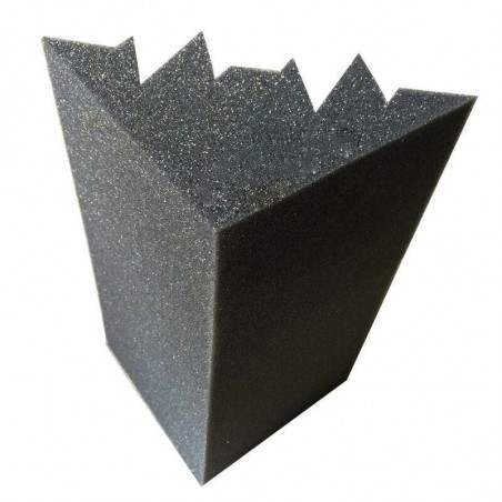 FUBUCA Kit 12 paneles esquineros absorbentes acústicos 12x12x24cm Bass Trap