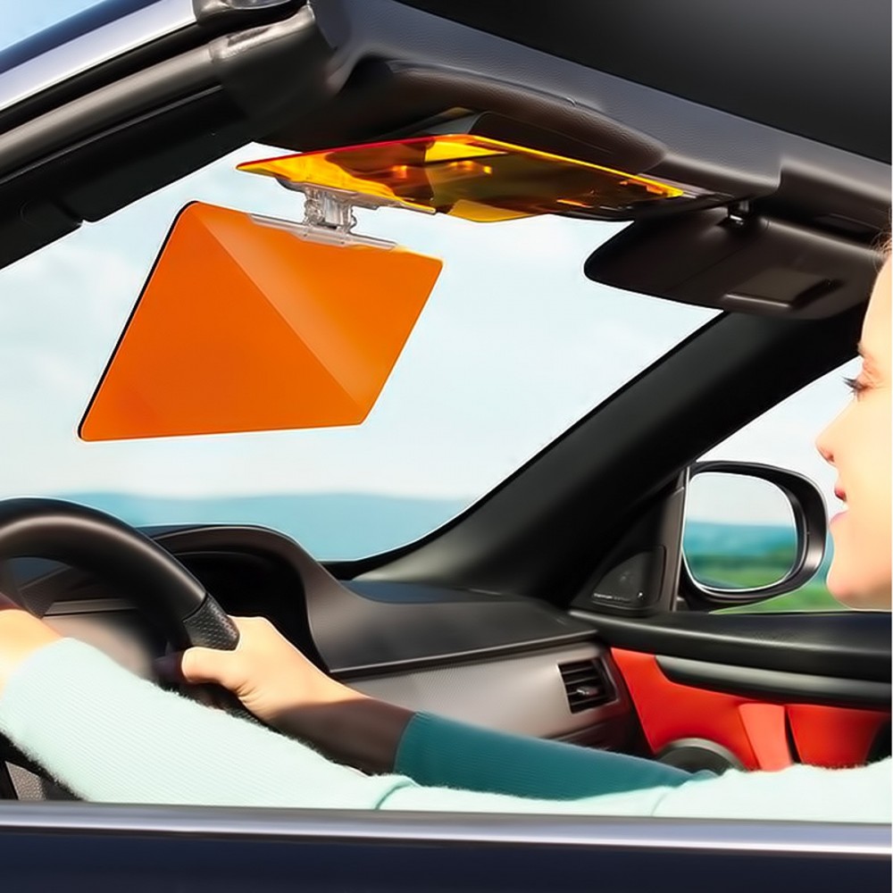 Visera parasol anti-deslumbramiento para coche