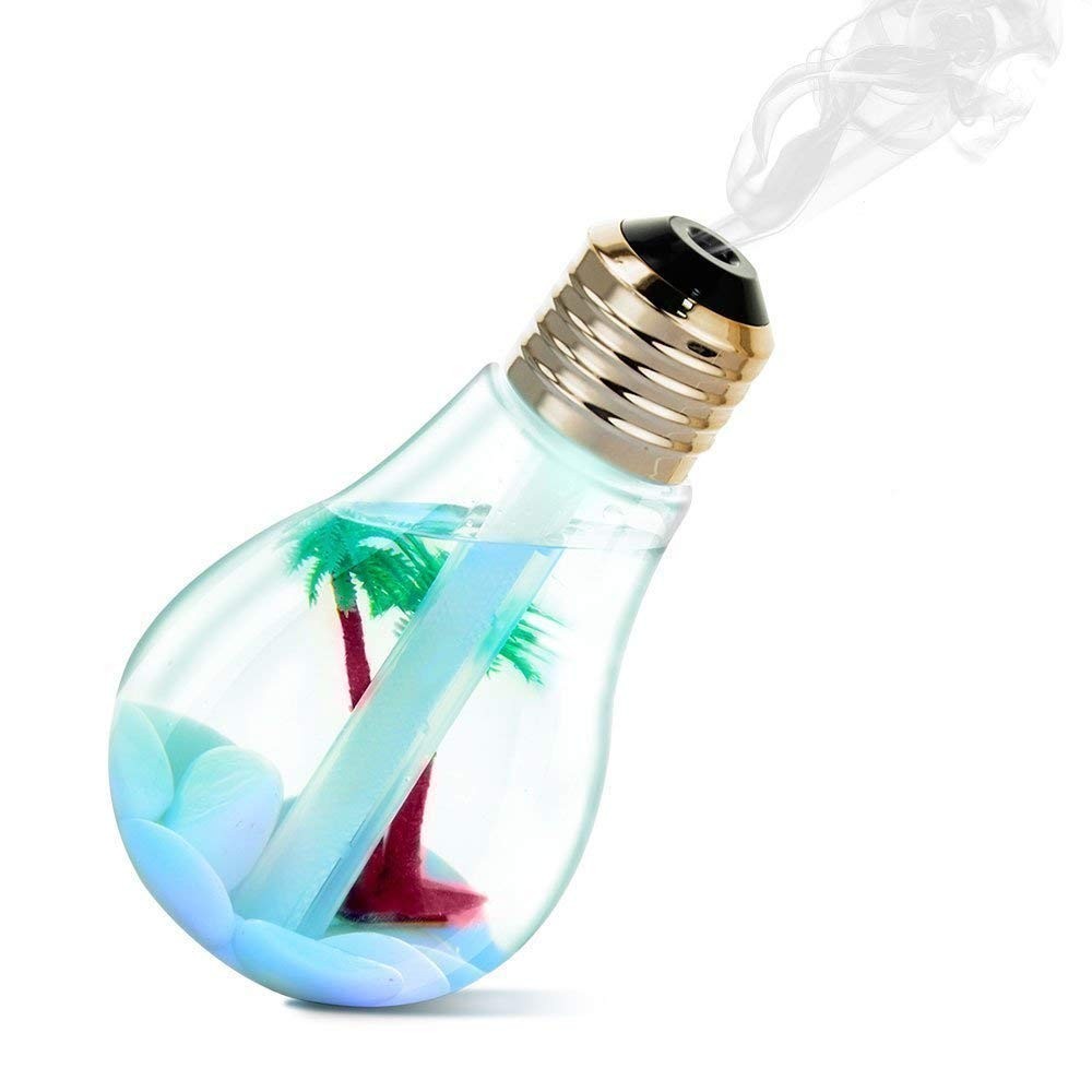 771726 Difusor BULB de aromas cromoterapia en forma de bombilla USB