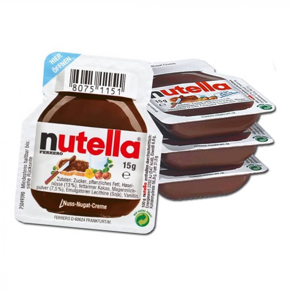 Ferrero Nutella paquete de ahorro 240 paquetes...