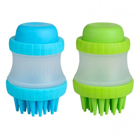 221158 Cepillo de silicona Gentle Dog Washer dispensador de jabón para perros