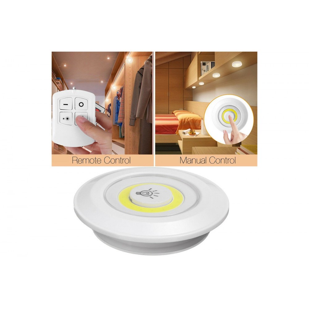 Set 3 Focos para armarios de Luz LED con...