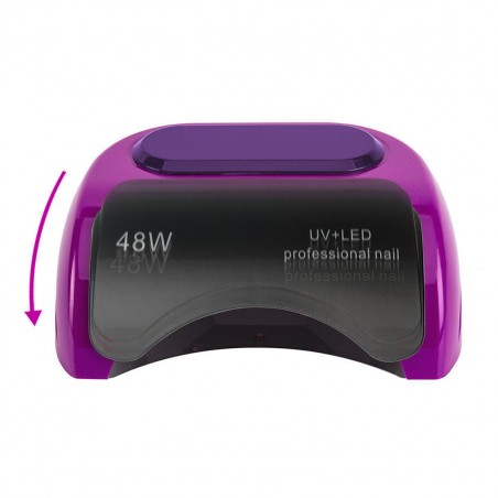 800097 Lámpara UV 48W 15 led + CCFL secador reconstrucción de esmalte de uñas