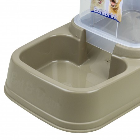 100930 Dispensador automático para mascotas 2en1 Eat and Drink agua y comida 8L