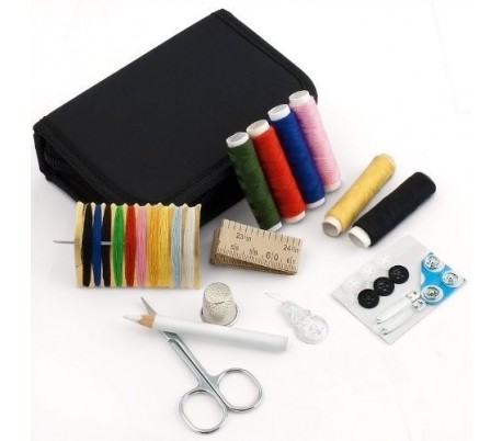 Set de costura portátil compuesto por 26 piezas...