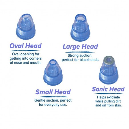 345636 Limpiador facial aspirador SUCTION limpieza poros espinillas e impurezas