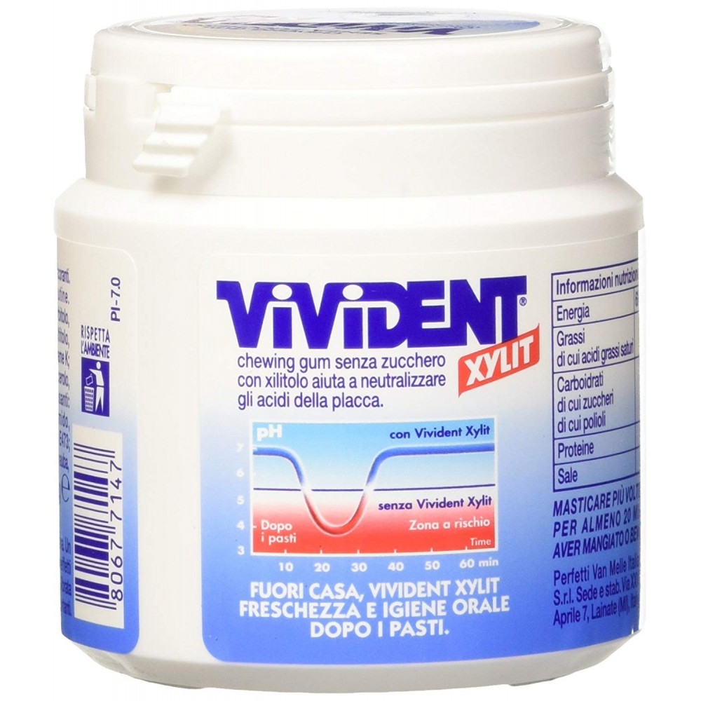 Vivident Xylit Chicles para masticar Spearmint...