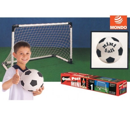 Set 2 porterías infantiles 91,5 x 63 cm con mini-pelota incluída – Linea Mondo