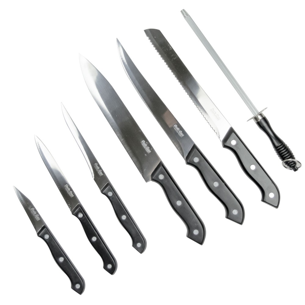 593732 Pack cuchillos en acero inoxidable con...