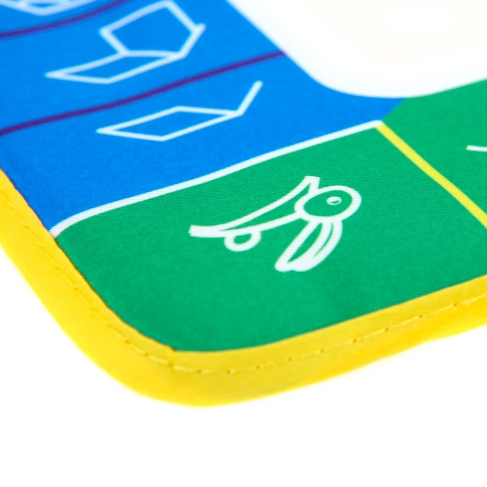 121772 Alfombra mágica Letras y números con...