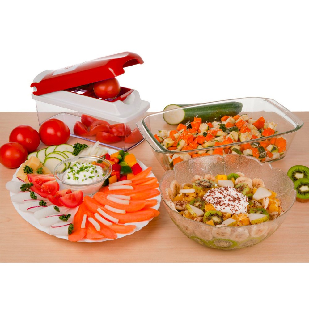 SUPER SLICE Cortaverduras y frutas manual con...