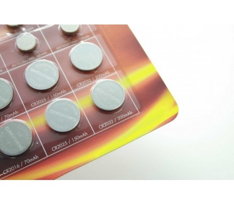 Paquete de 24 pilas de botón - diferentes...