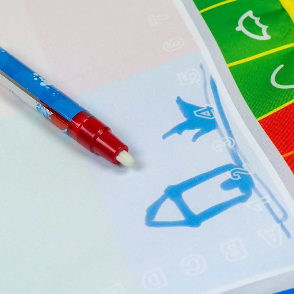 121772 Alfombra mágica ANIMALES con rotulador...