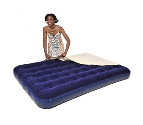 Colchón hinchable doble 137x191x22cm cubierta...