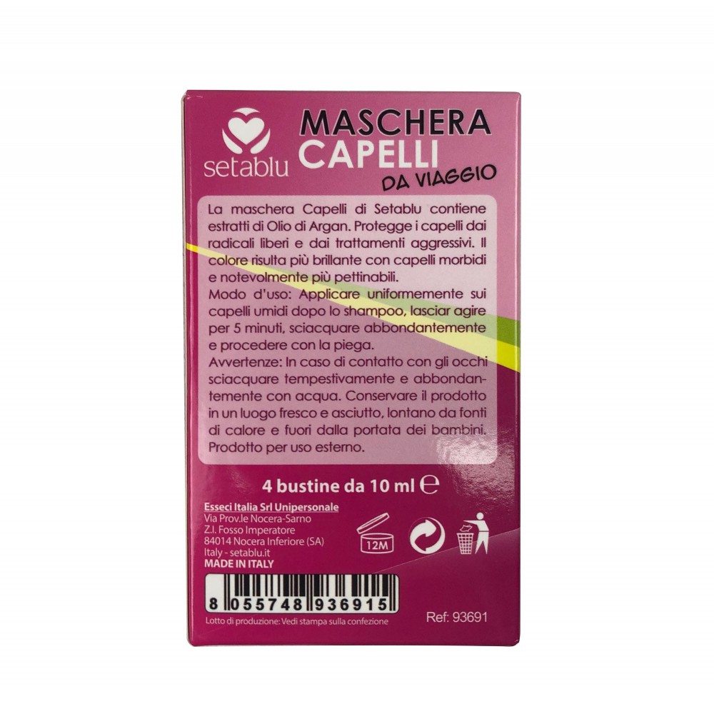 936915 Mascarilla capilar de viaje SETABLU KIT...