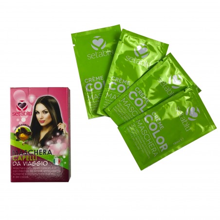 936915 Mascarilla capilar de viaje SETABLU KIT 4 sobres de 10 ml
