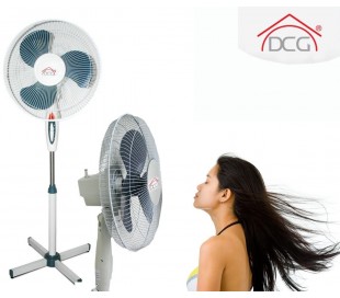 Ventilador de pie diámetro 40 cm - 3 velocidades - 45w -...