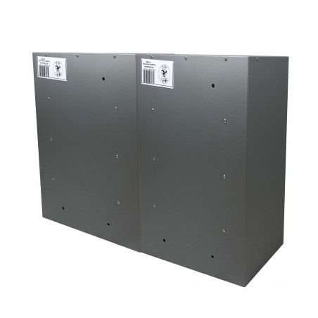 Buzón para comunidad de vecinos 8 plz Iron Silver Art 783.D 42x18x62 Cm