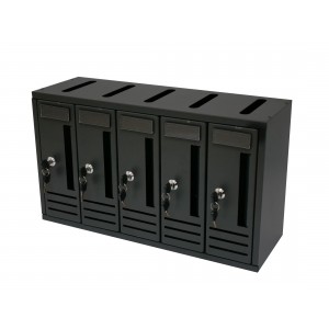 Buzón de condominio vertical Iron Grey Art.900 de 5...