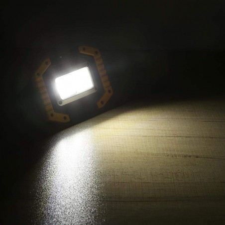 881578 Lámpara triangular triple función W840 doble LED powerbank de emergencia