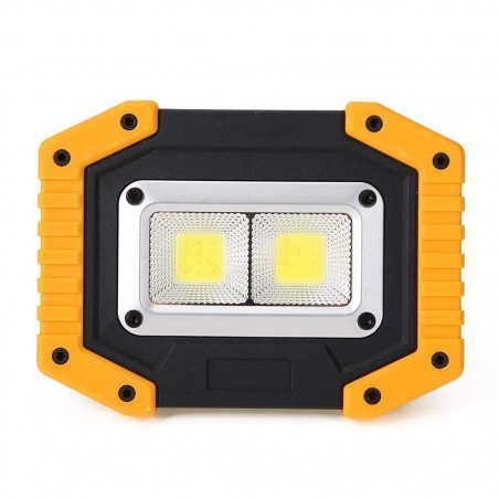 881578 Lámpara triangular triple función W840 doble LED powerbank de emergencia