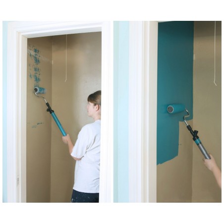 Rodillo pintura con depósito integrado PINTURA RÁPIDA Mango anticaída 92-145cm