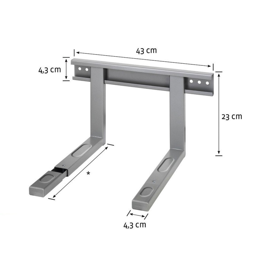 044942 Soporte de pared para montaje de hornos...