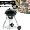 Barbacoa con ruedas , Deluxe Kolgrill 81x54x54 cm - BBQ COLLECTION