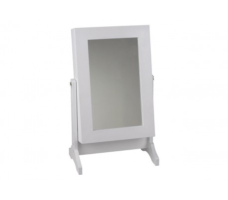 Organizador de joyas con espejo joyero en forma de armario (37 x 19 cm) - JEWELLERY CABINET