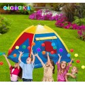 Tienda de campaña infantil en forma de iglú con ventana / 112x112x94 cm Linea Cigiochi