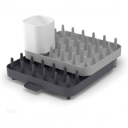 345681 Escurreplatos soporte cubiertos y vasos 3-1 alta capacidad ahorra espacio