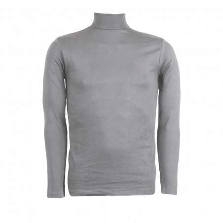 VKA29 Pack 6 camisetas hombre mod. Philip interior de felpa slim fit cuello alto