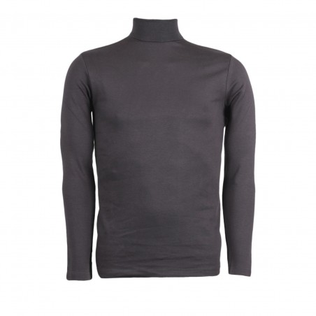 VKA29 Pack 6 camisetas hombre mod. Philip interior de felpa slim fit cuello alto