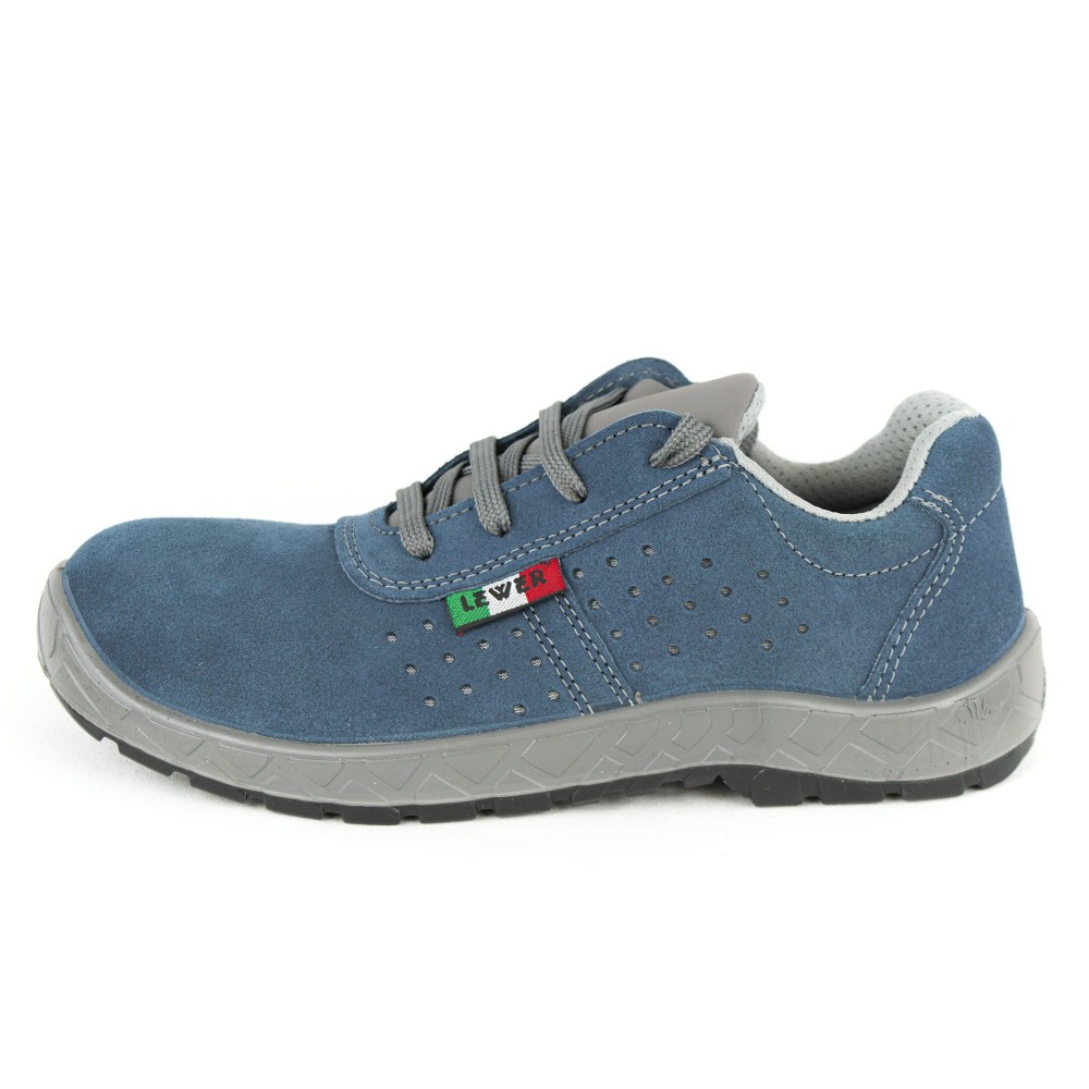 S1P Zapatos de seguridad para hombre LEWER ultraligeros TROPEA
