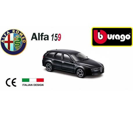 Modelo coche ALFA ROMEO 159 a escala 1:43 - Pieza de colección 