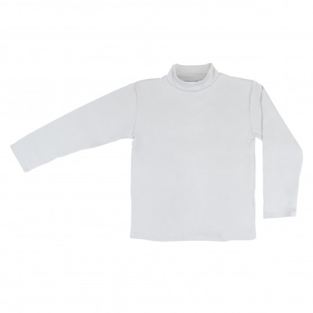 VKA31 Pack 4 camisetas WIFER niños medio cuello manga larga y felpa interior