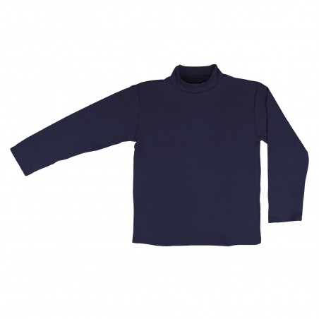 VKA31 Pack 4 camisetas WIFER niños medio cuello manga larga y felpa interior