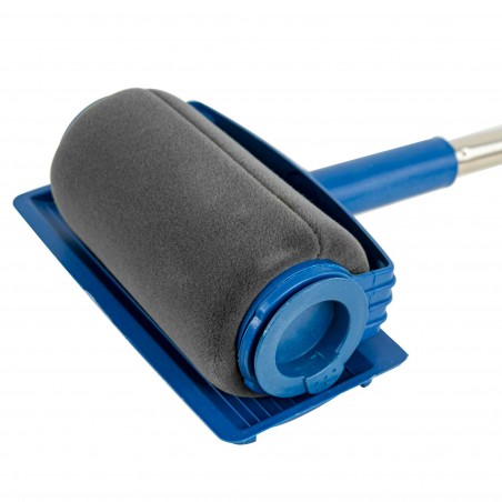 Rodillo de pintura anti-goteo con tanque recargable y mango extensible