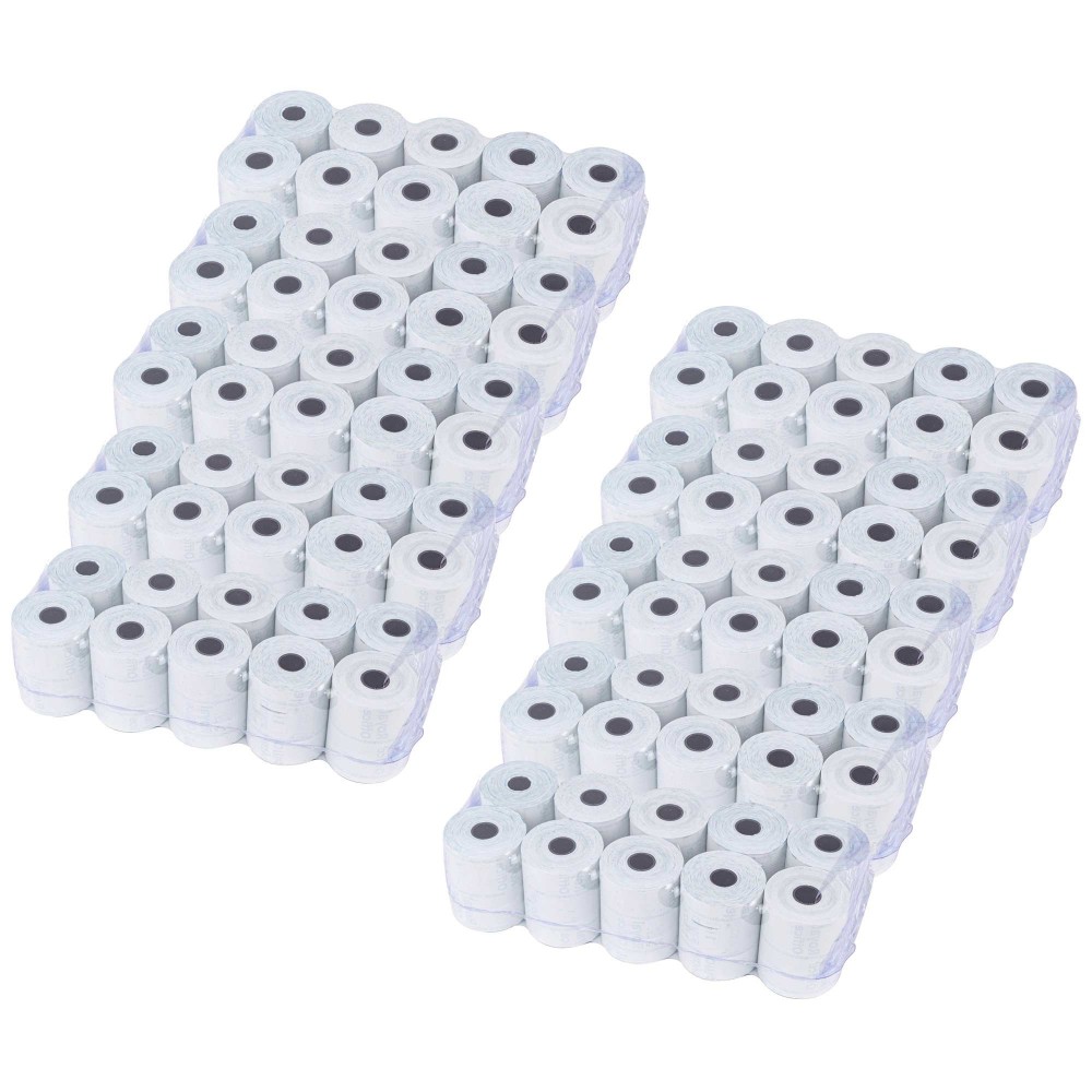 Pack 100 rollos papel térmico ONE OFFICE para...