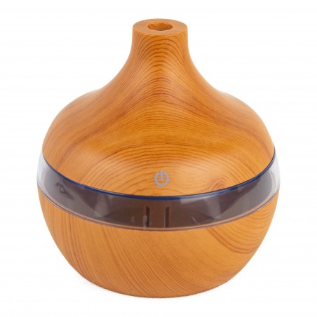 Mini Vaporizador Humidificador LED J003 110x110x115mm 2W con cable USB 2 colores